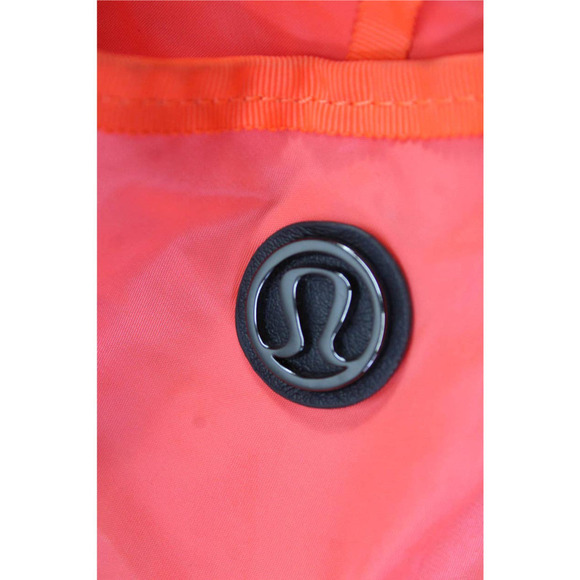 Lululemon Large Packable Yoga Gym Travel Bag Neon Orange - Picture 10 of 12